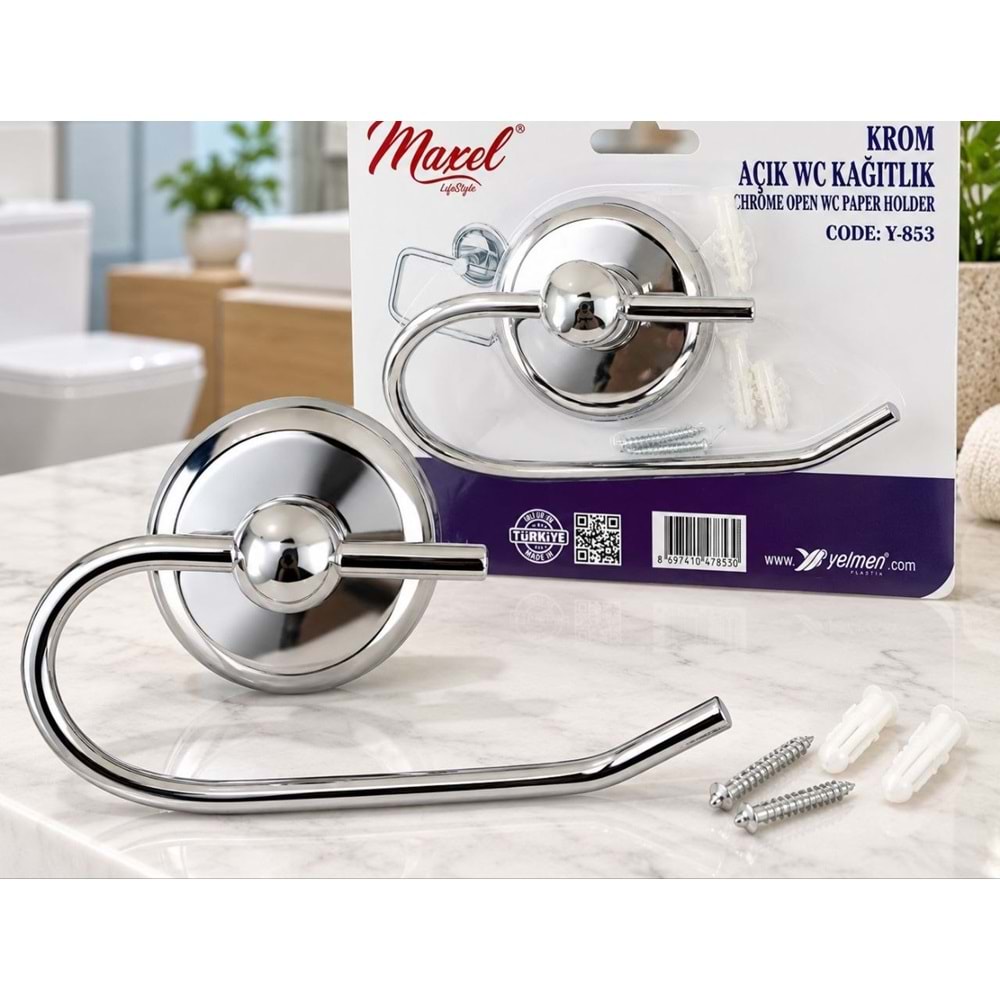 YELMEN Y853 AÇIK WC KAĞITLIK