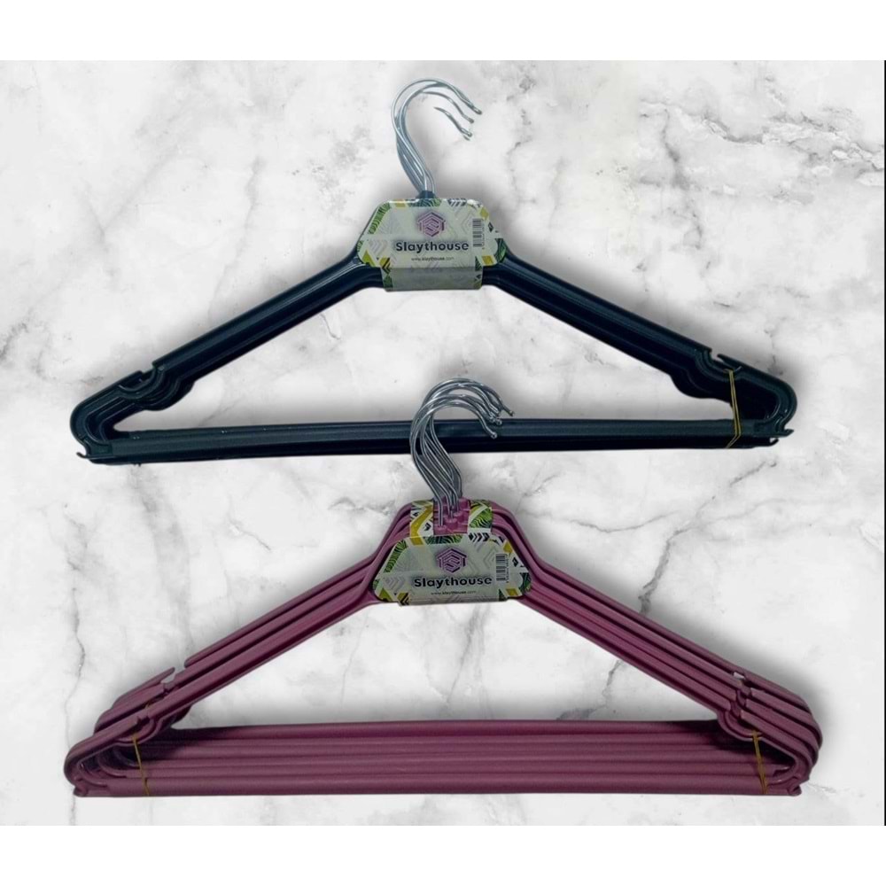 DEMİR 6 LI ELBİSE ASKISI *50*