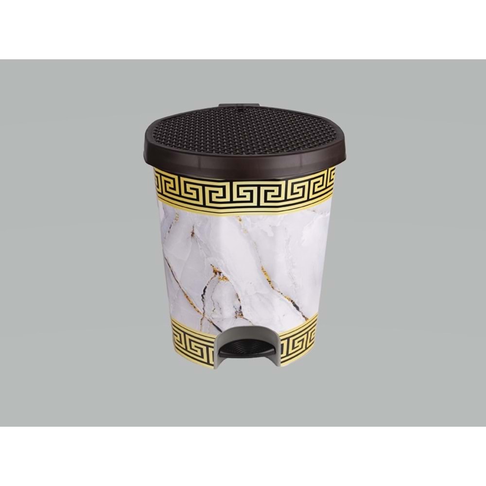 SAĞLAM 277 NO 2 PEDALLI DES.ÇÖP 11LT (İÇ KOVASIZ) *12*