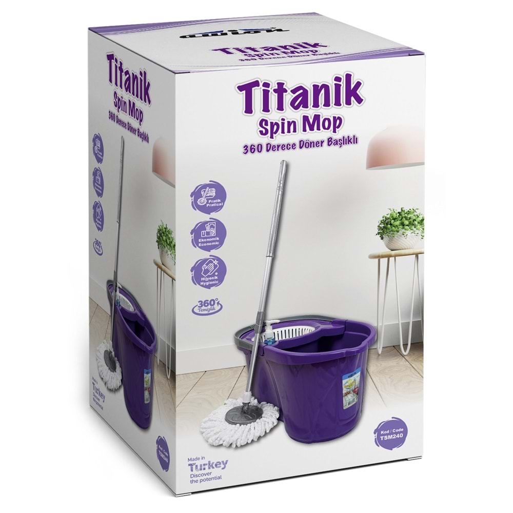 ÜÇTEM TSM240 AWİON TİTANİK SPİN SET