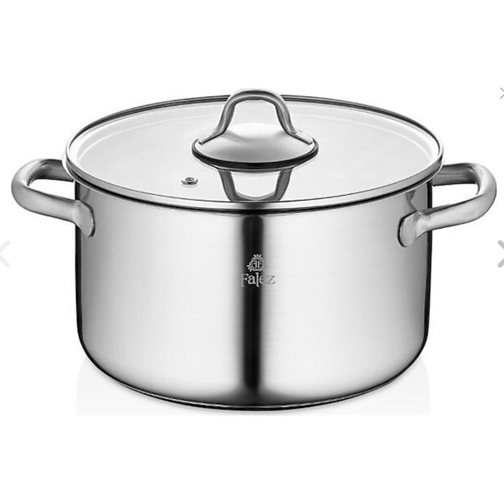 FALEZ STL 1004 STEEL FORCE 26 CM ÇELİK TENCERE *6*