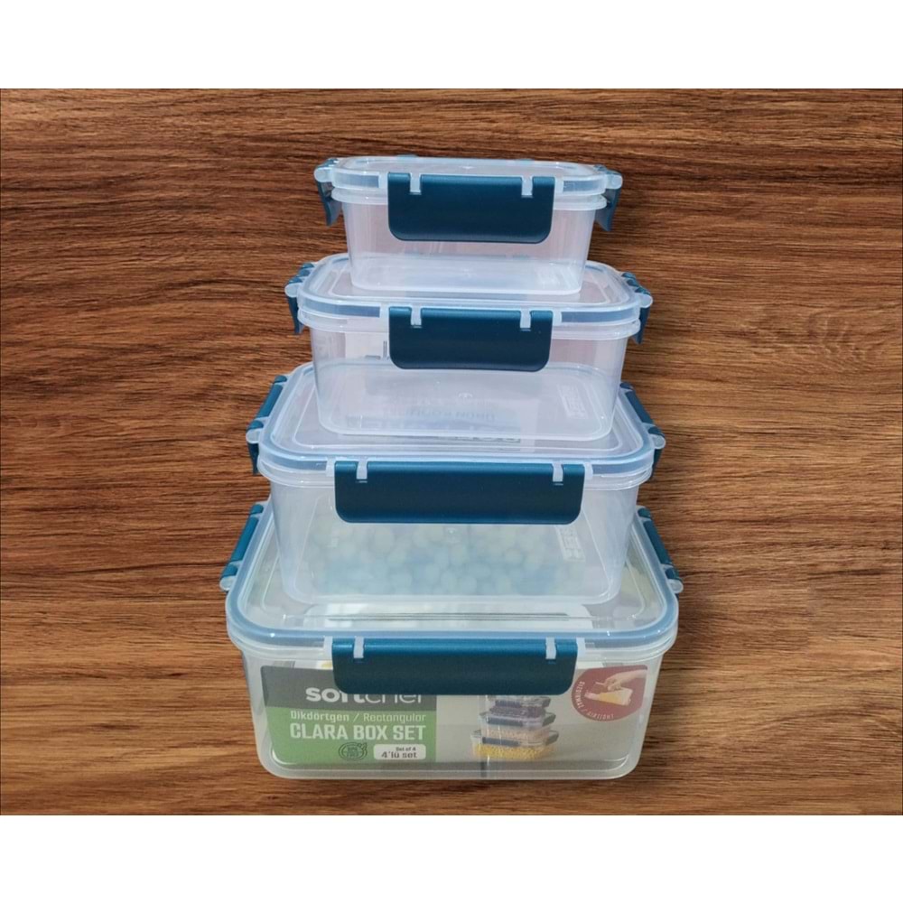 SOFTCHEFF 00654 4 PARÇA CLARA DİKD. SET *12*