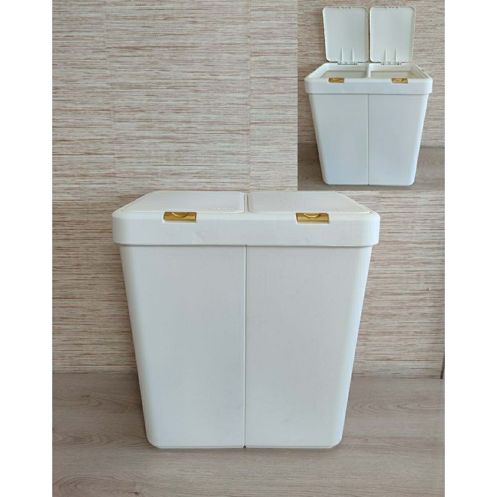 ALPA MT-09 MOTEK DUO BASKET ÇAMAŞIR SEPETİ GOLD *6*