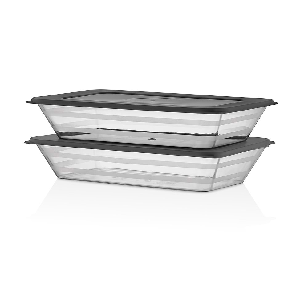 FURKAN PLASTİK F307 2 KATLI SLİM PRİZMA SAKLAMA *36*