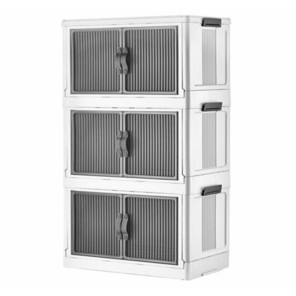 BARONESS 11007 ÜÇ KATLI PORTATİF DOLAP *1*
