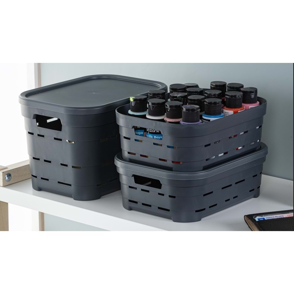 SOFTCHEFF 00639 PİRAMİT BOX KAPAKLI 5 LT *24
