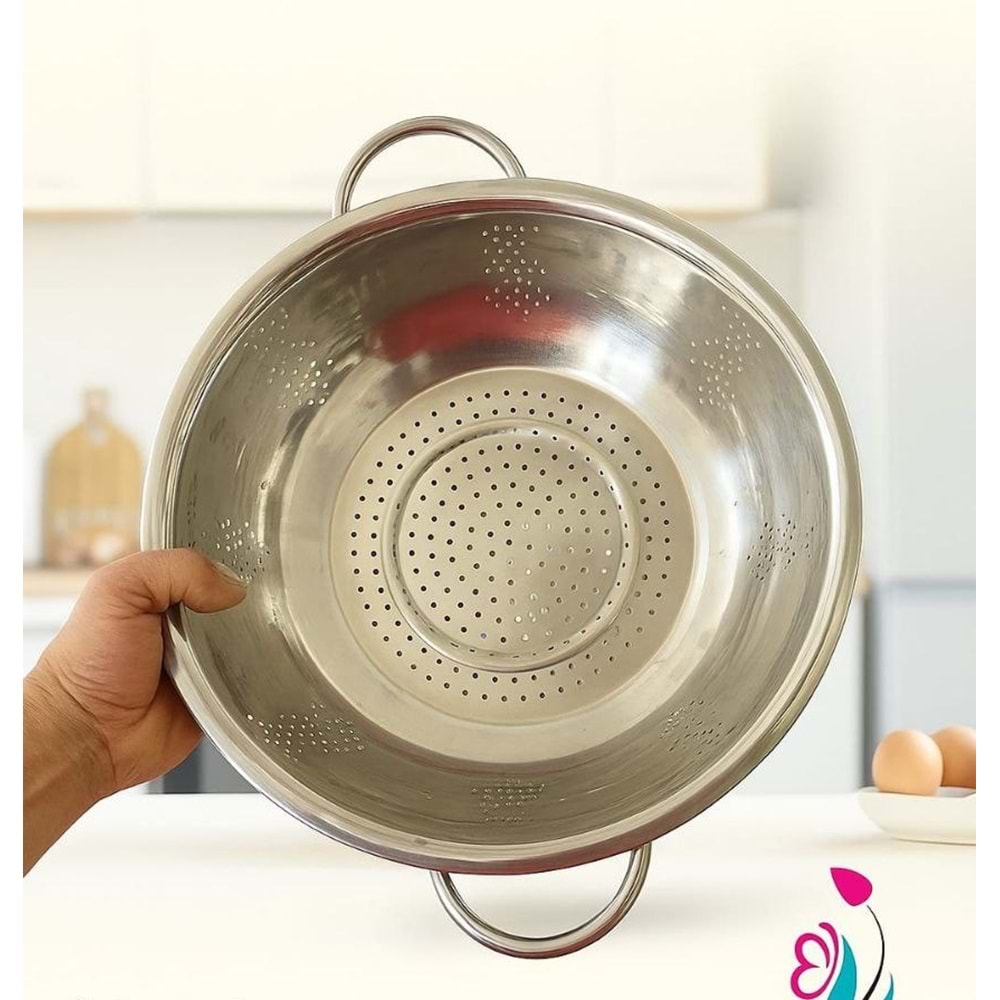 LALE İTHALAT 34P 28 CM METAL KULPLU SÜZGEÇ *100*