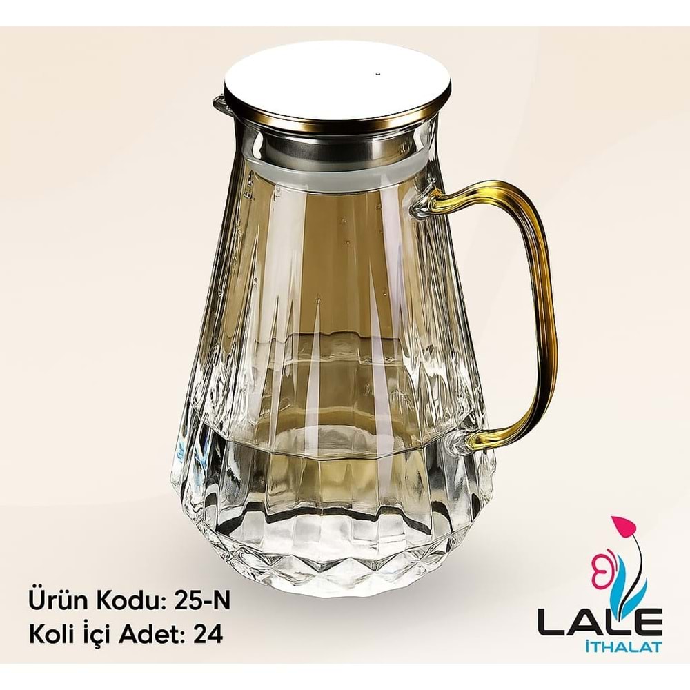 LALE İTHALAT 25N CAM SÜRAHİ *24*