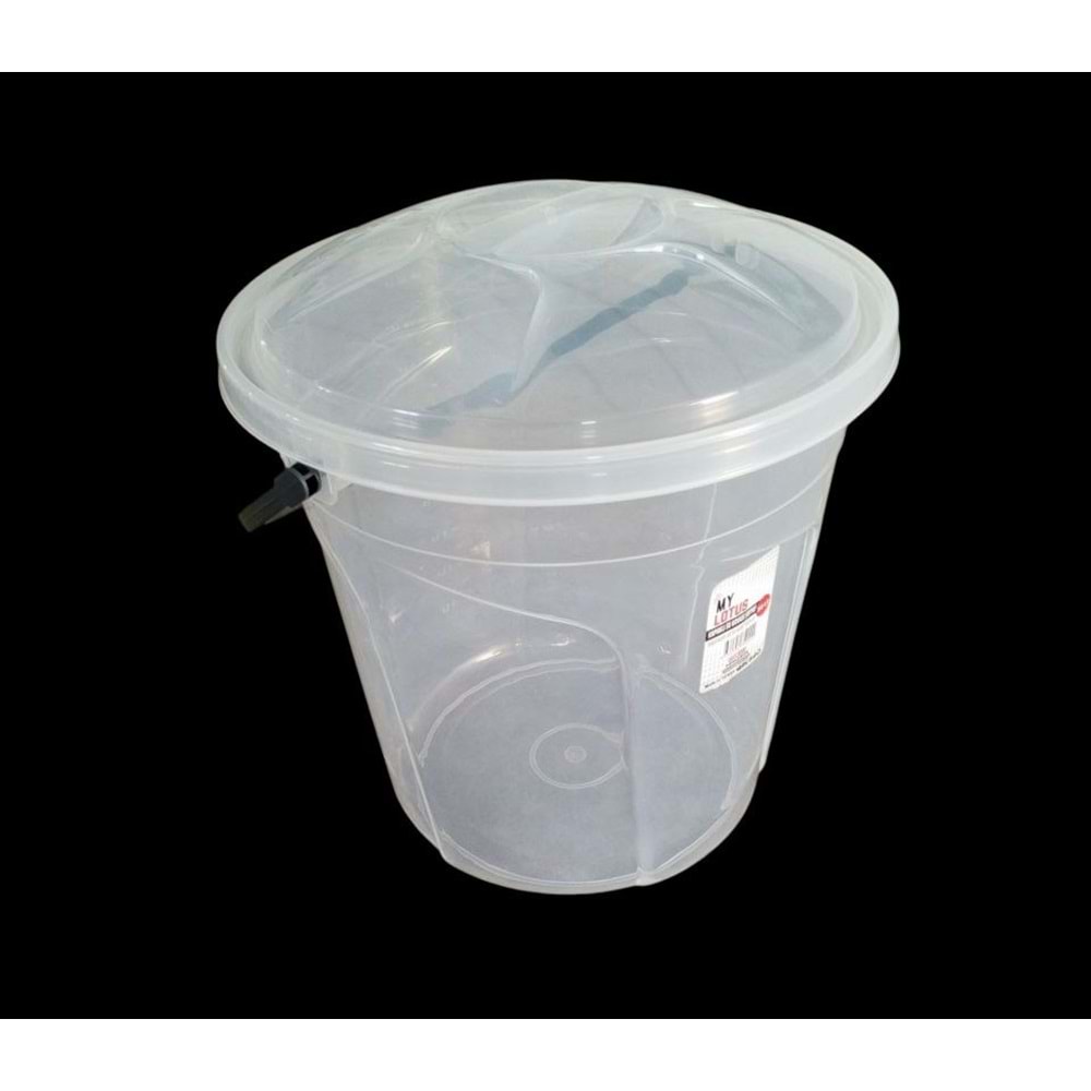 EVPLAS 513 20 LT KAPAKLI SU KOVASI ŞEFFAF *12*
