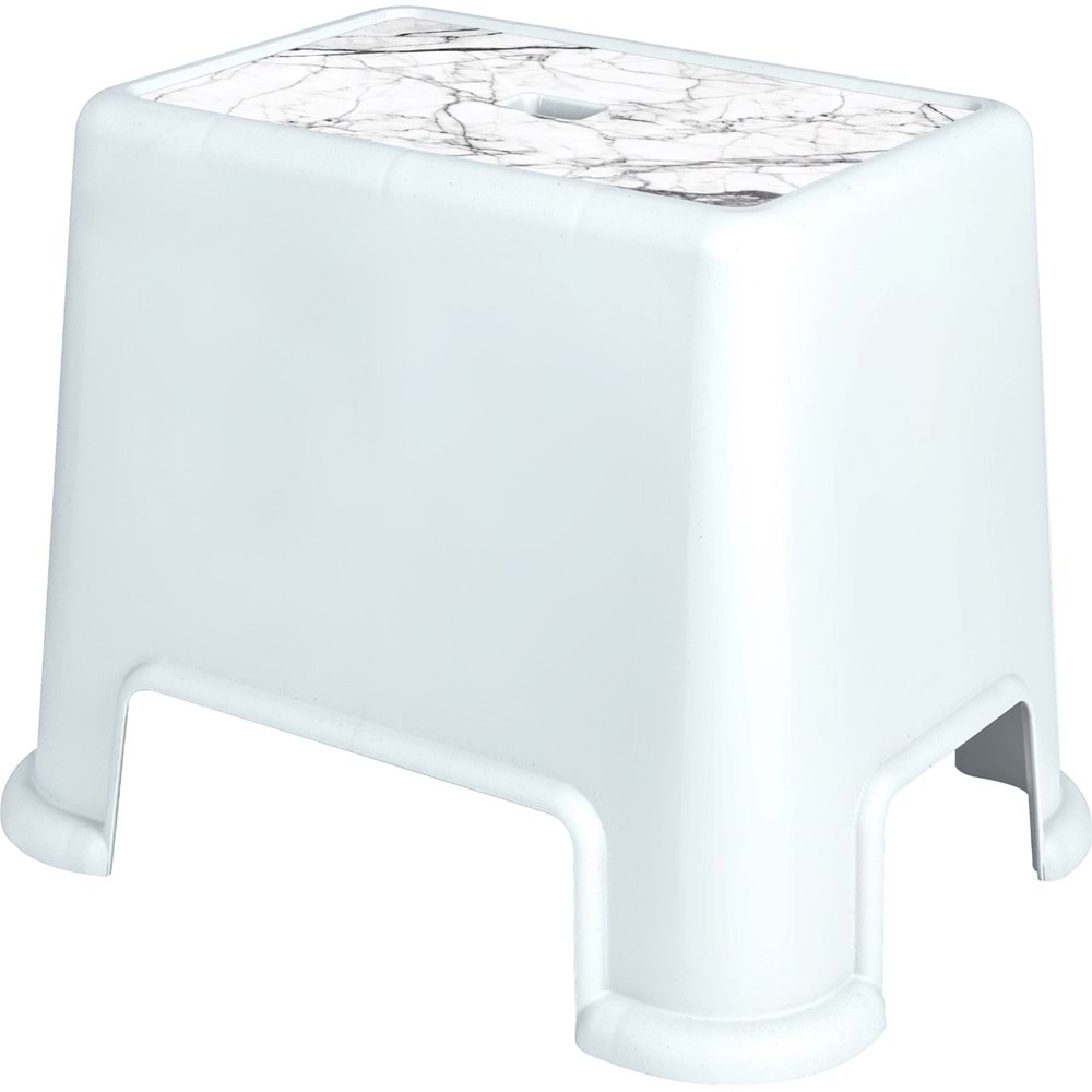 ÇERİSAN 829 LÜX KÇK DESENLİ KAYMAZ BANYO TABURESİ