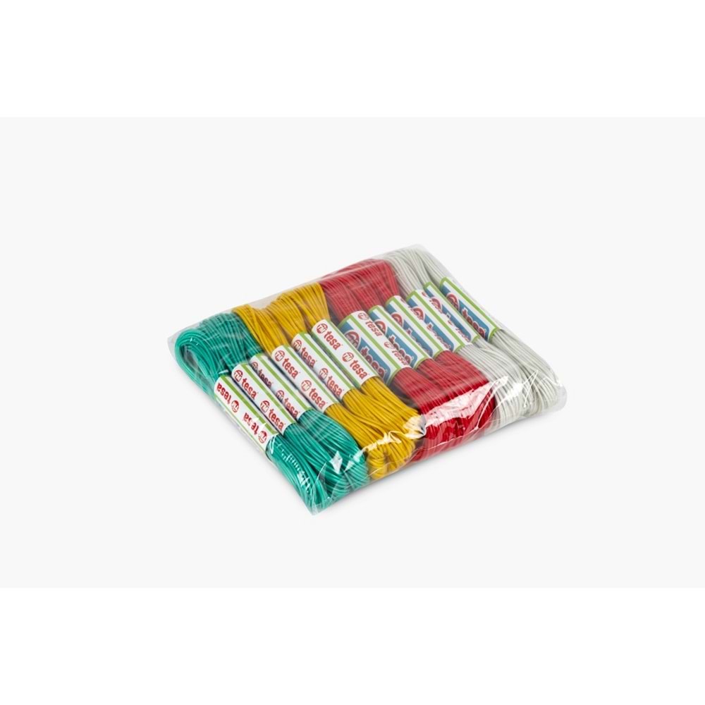TEMSAN TM-412 10 MT POLYESTER ÇAMAŞIR İPİ (12 Lİ) *10*