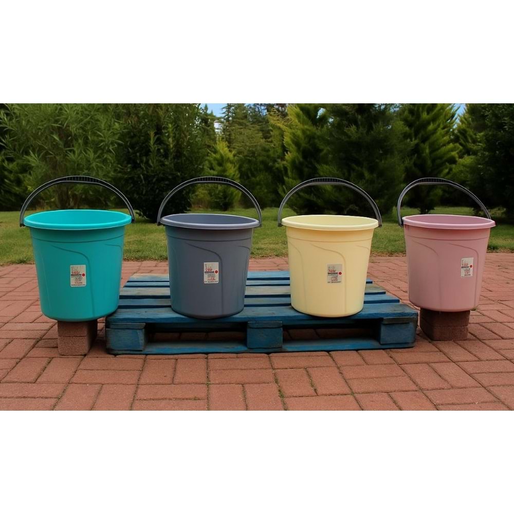 EVPLAS 515 20 LT KAPAKSIZ SU KOVASI RENKLİ *12*