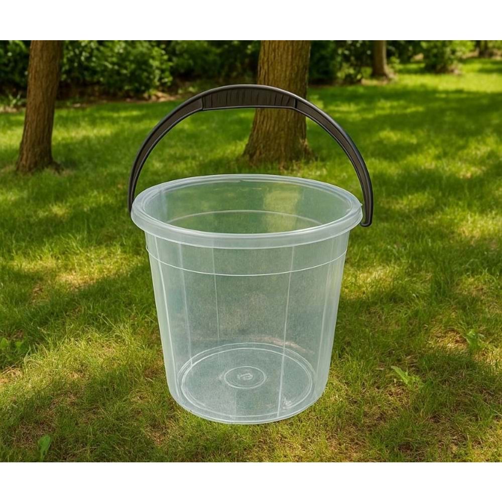 EVPLAS 517 20 LT KAPAKSIZ SU KOVASI ŞEFFAF *12*