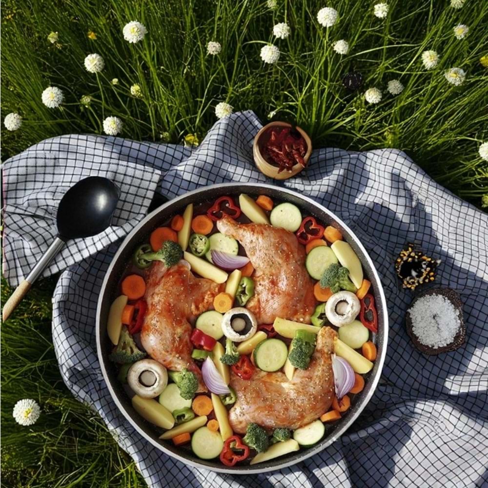 TOGO 1025 36CM 3MM ULTRA GRANİT FIRIN TEPSİ(5/20)