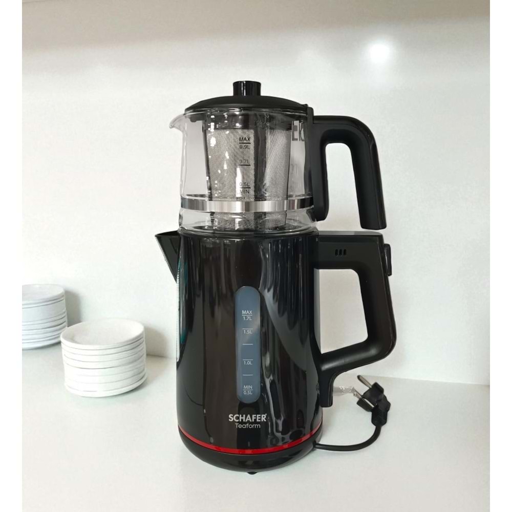 SCHAFER ÇAYCI TEAFORM SİYAH
