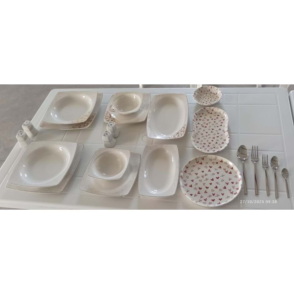 TOGO 127 PARÇA YEMEK TAKIMI SETİ