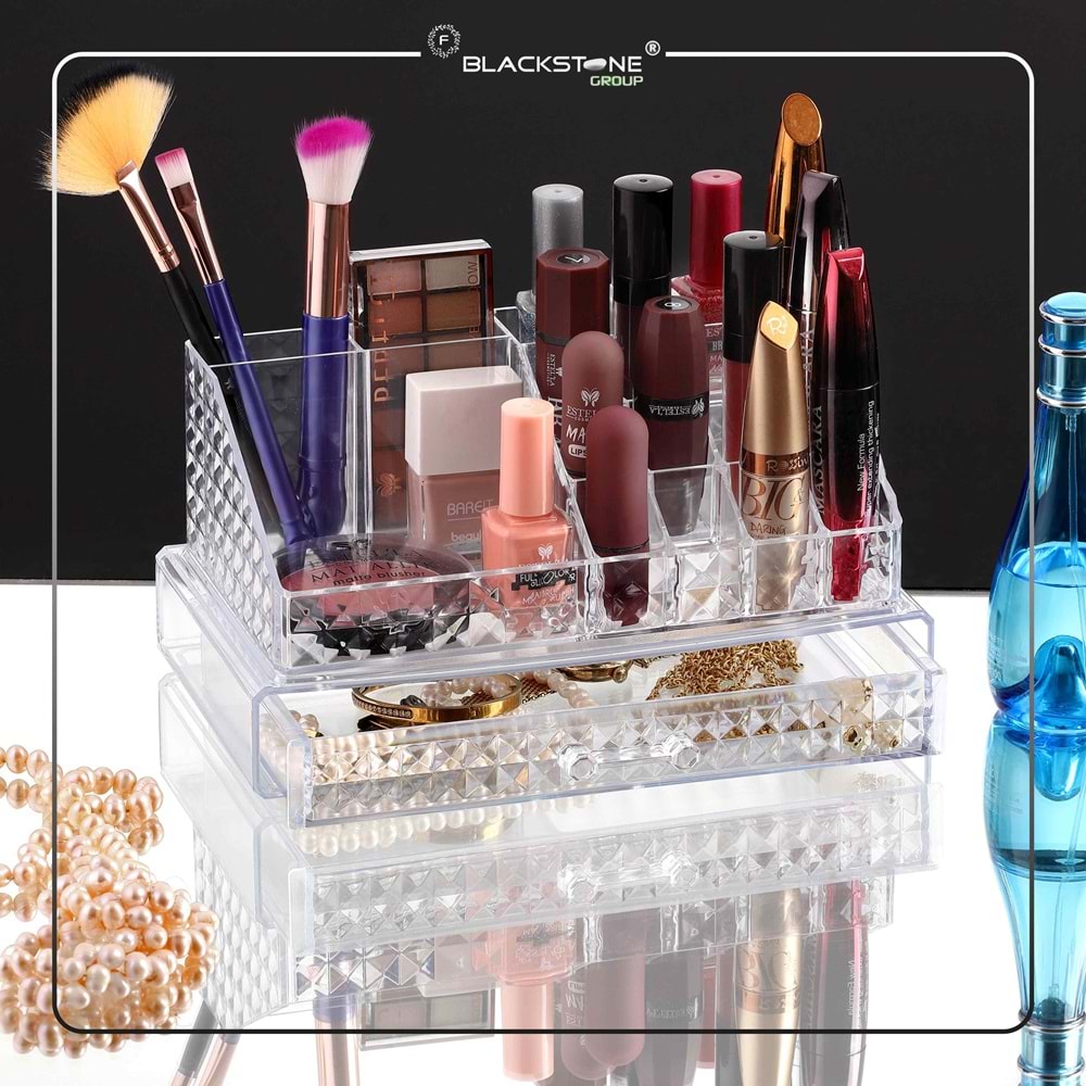 BLACKSTONE KRC021 DİAMOND KLASİK TEK ÇEKMECELİ ORGANİZER *12*