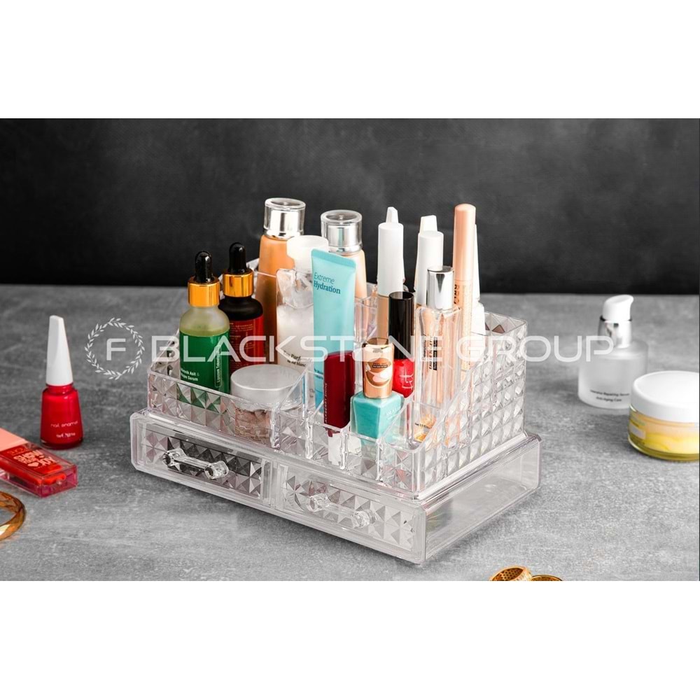 BLACKSTONE KRC654 2 ÇEKMECE DİMAMOND ORGANİZER SET *12*
