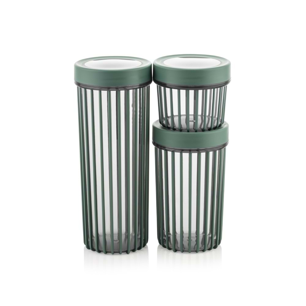 FOLY LİFE BNM4313 3 LÜ LİNEA YUVARLAK SAKLAMA SET *24*