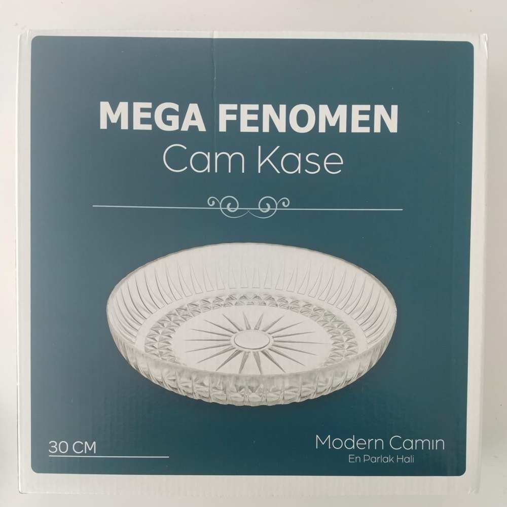 SİHİRLİ HOME 30 CM MEGA FENOMEN CAM KASE *8*