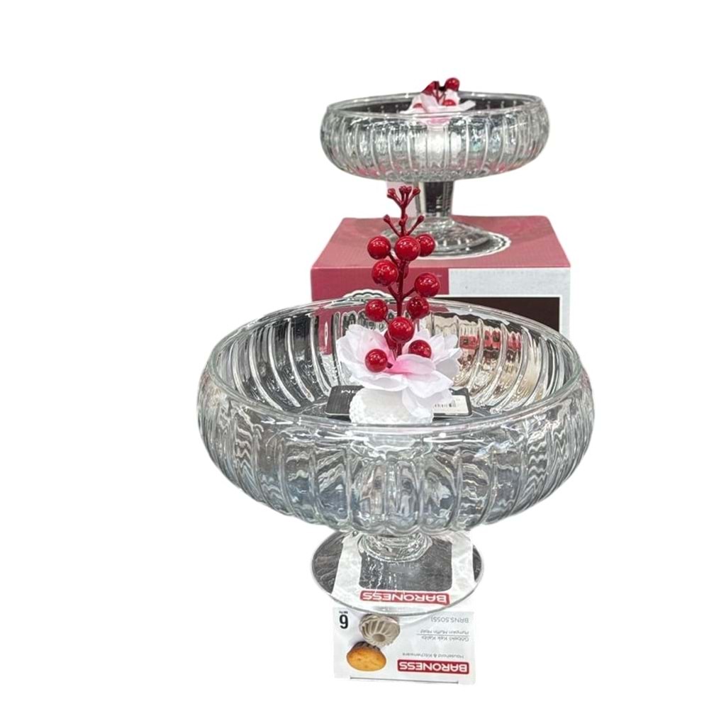 SİHİRLİ HOME 20 CM AYAKLI KASE *6*