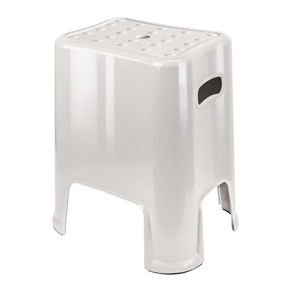 FLORA F270B HERKÜL XL PLASTIK TABURE BEYAZ *6*