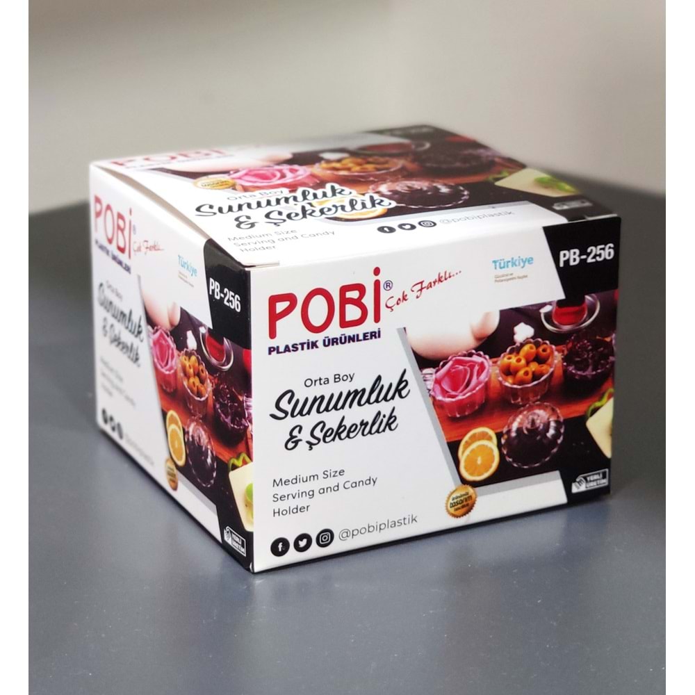 POBİ PB256 ORTA BOY LÜKS ŞEKERLİK *36X4*144*
