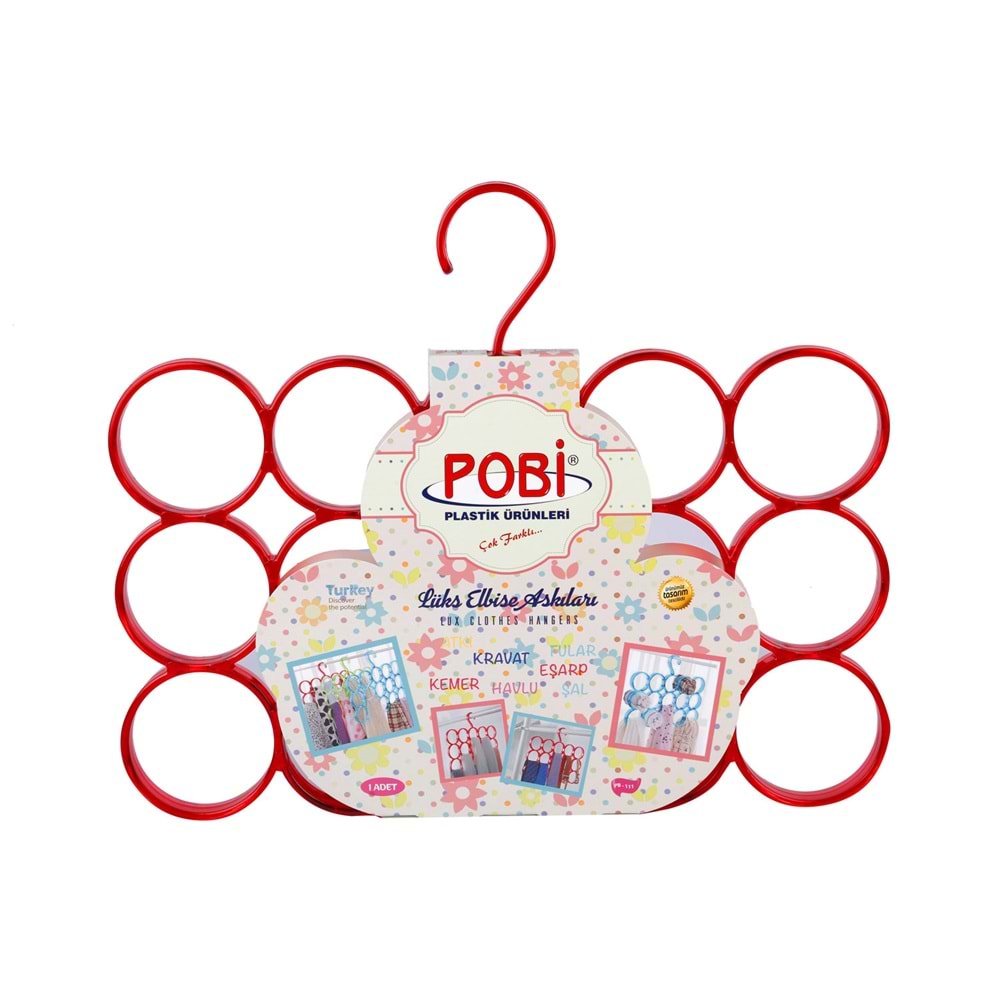 POBİ PB111 KIRAVAT-EŞARP ASISI *14X4*56*