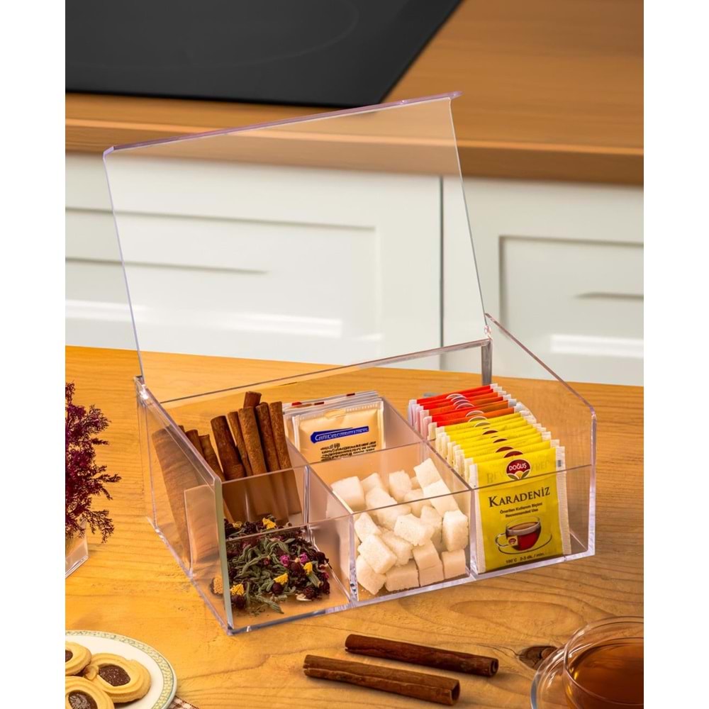 BLACKSTONE KRC650 BÖLMELİ ÇAY KUTUSU *24*