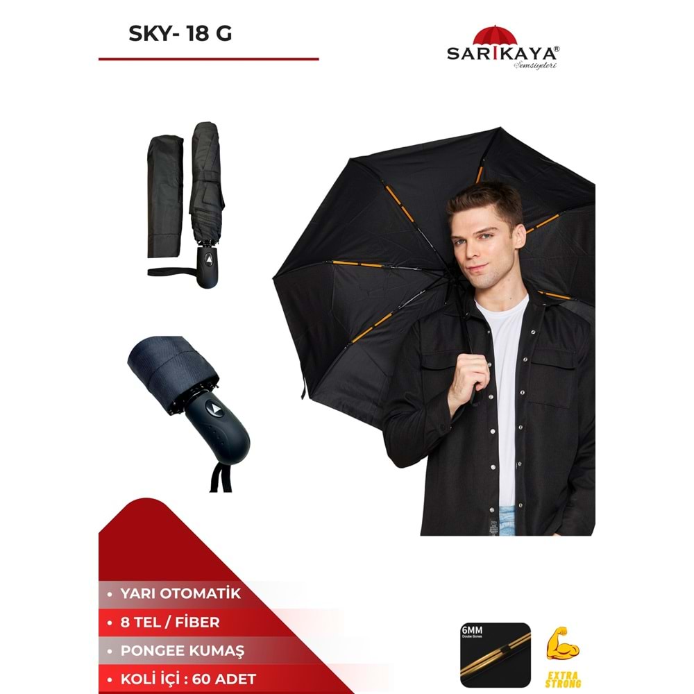 SARIKAYA SKY18G ŞEMSİYE *60*