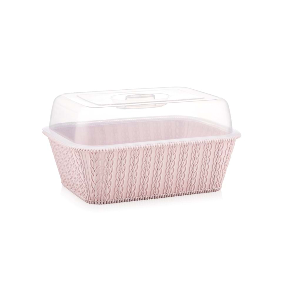 ALYA PLASTİK ALY342 ÖRGÜ KAPAKLI SEPET *48*