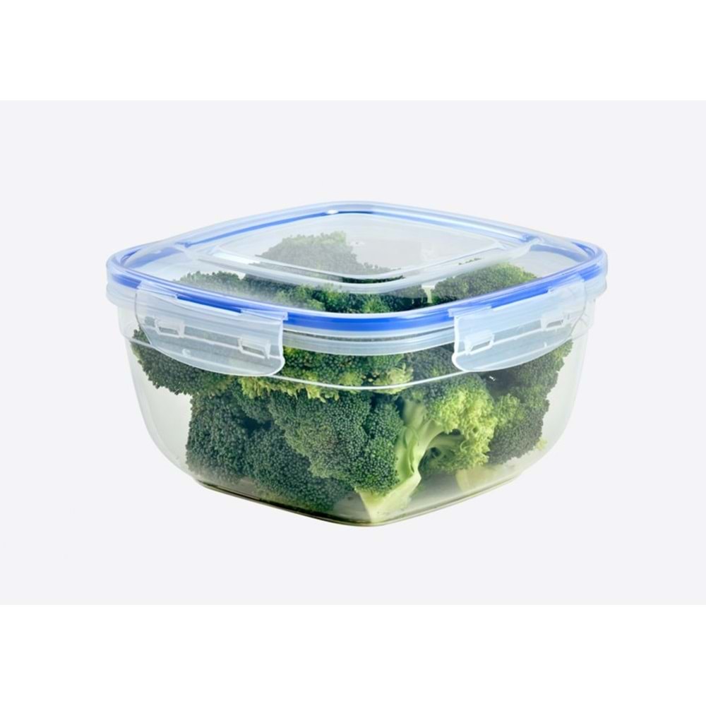 DÜNYA PLASTİK 30105 2400 ML CONTALI SAKLAMA KABI *12*