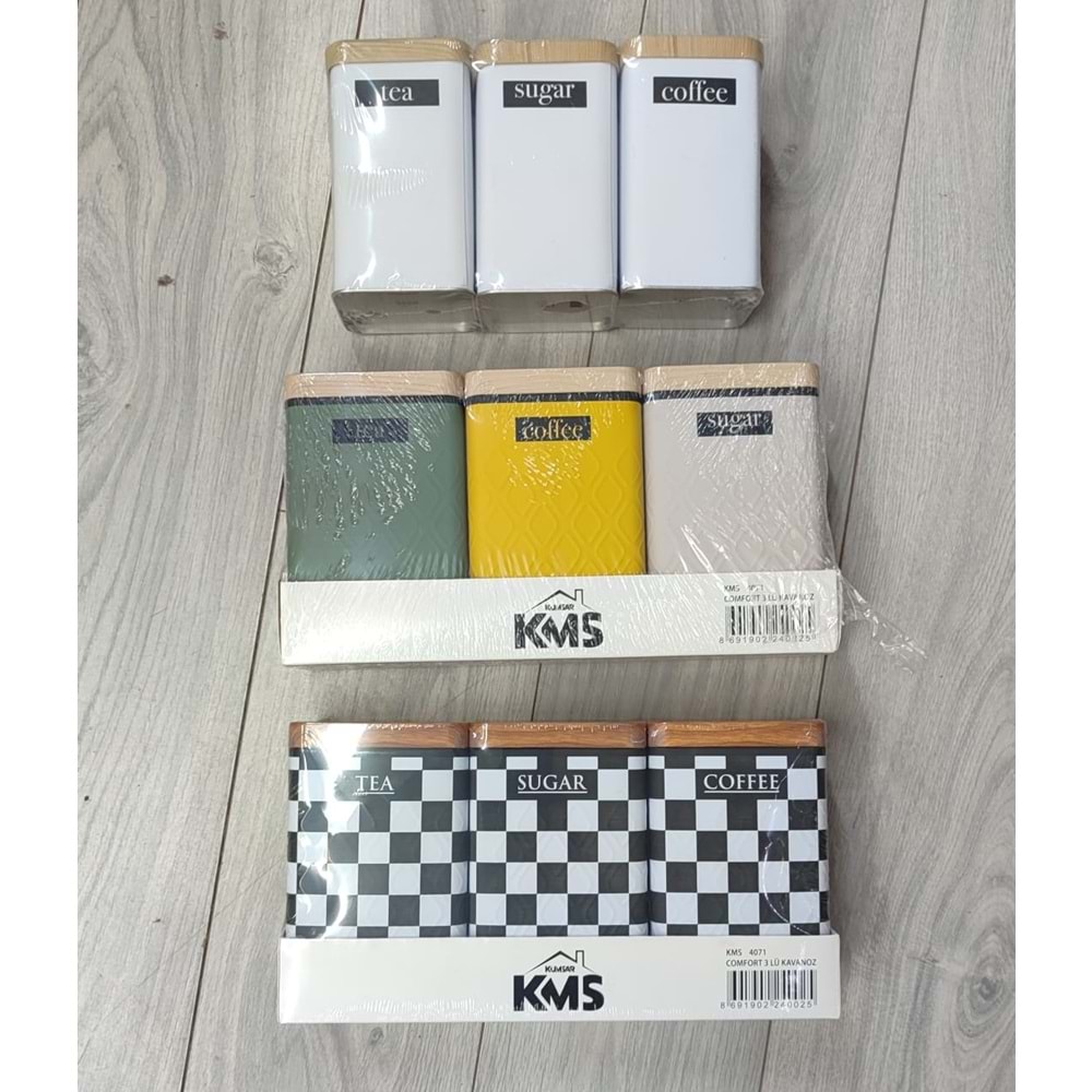 CAN 3 LÜ METAL SAKLAMA *8*