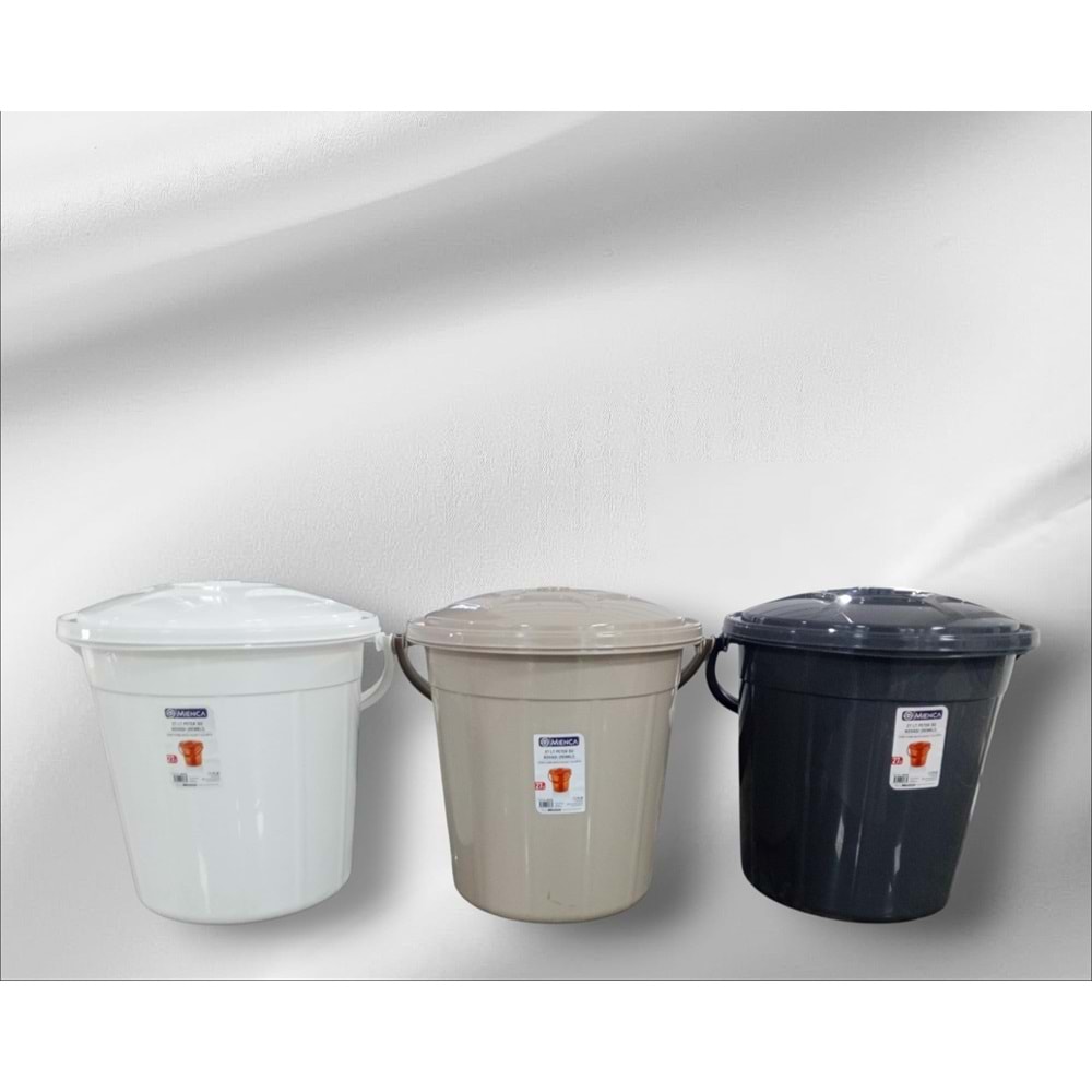 MERDEM MRD263 27 LT PETEK SU KOVASI RENKLİ POŞETLİ *15*