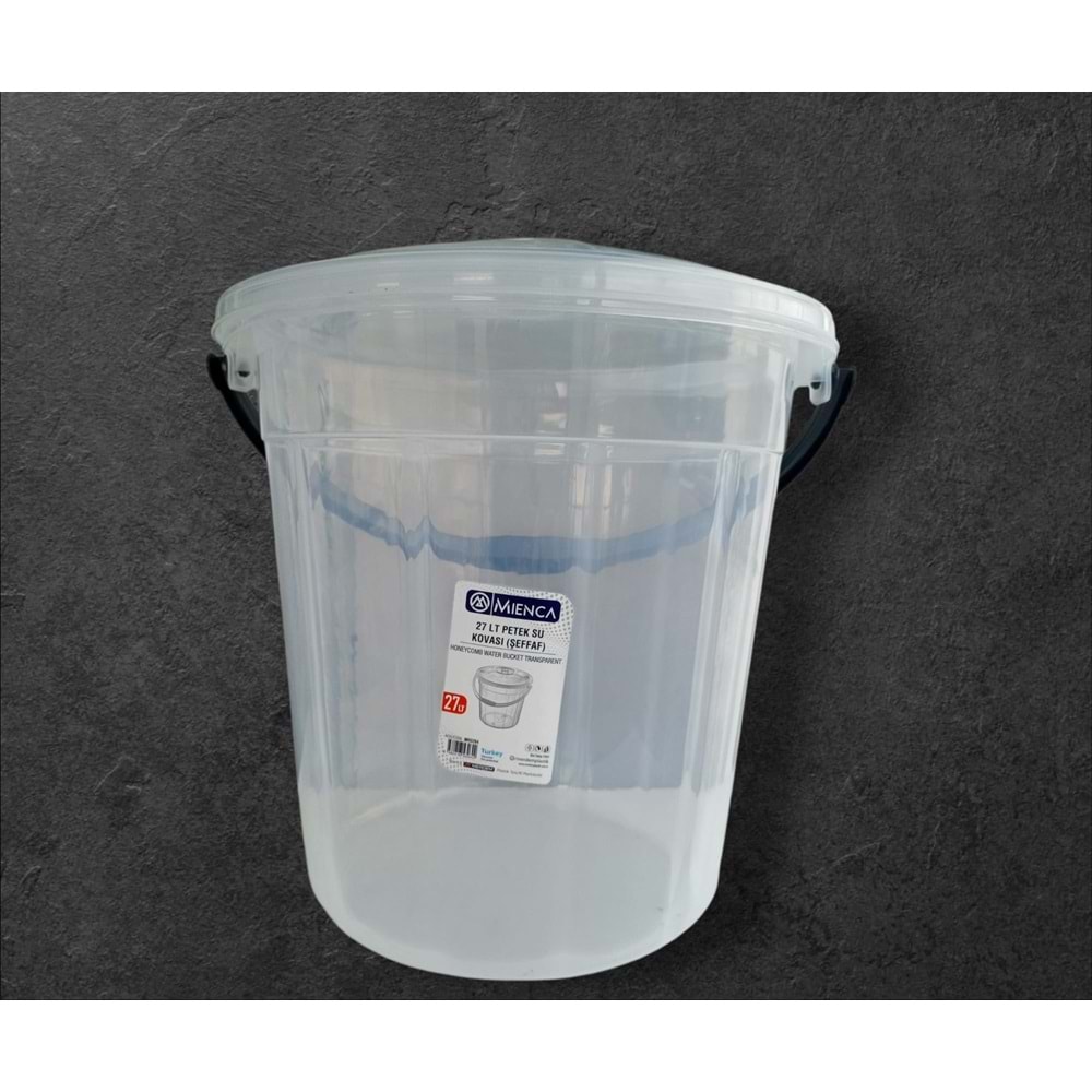 MERDEM MRD264 27 LT PETEK SU KOVASI ŞEFFAF POŞETLİ *15*