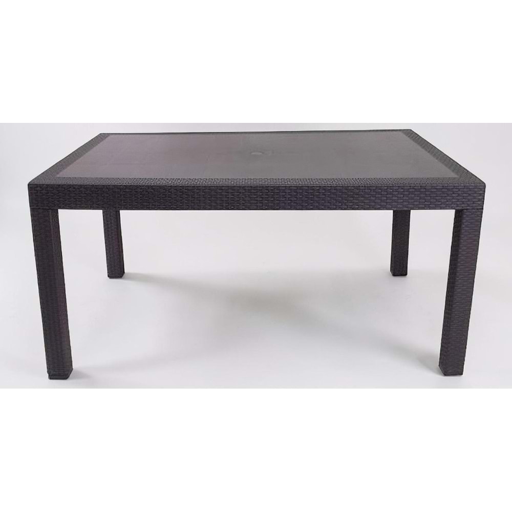 SAĞLAM 0327 90X150 SHOW RATTAN MASA CAMSIZ EKO