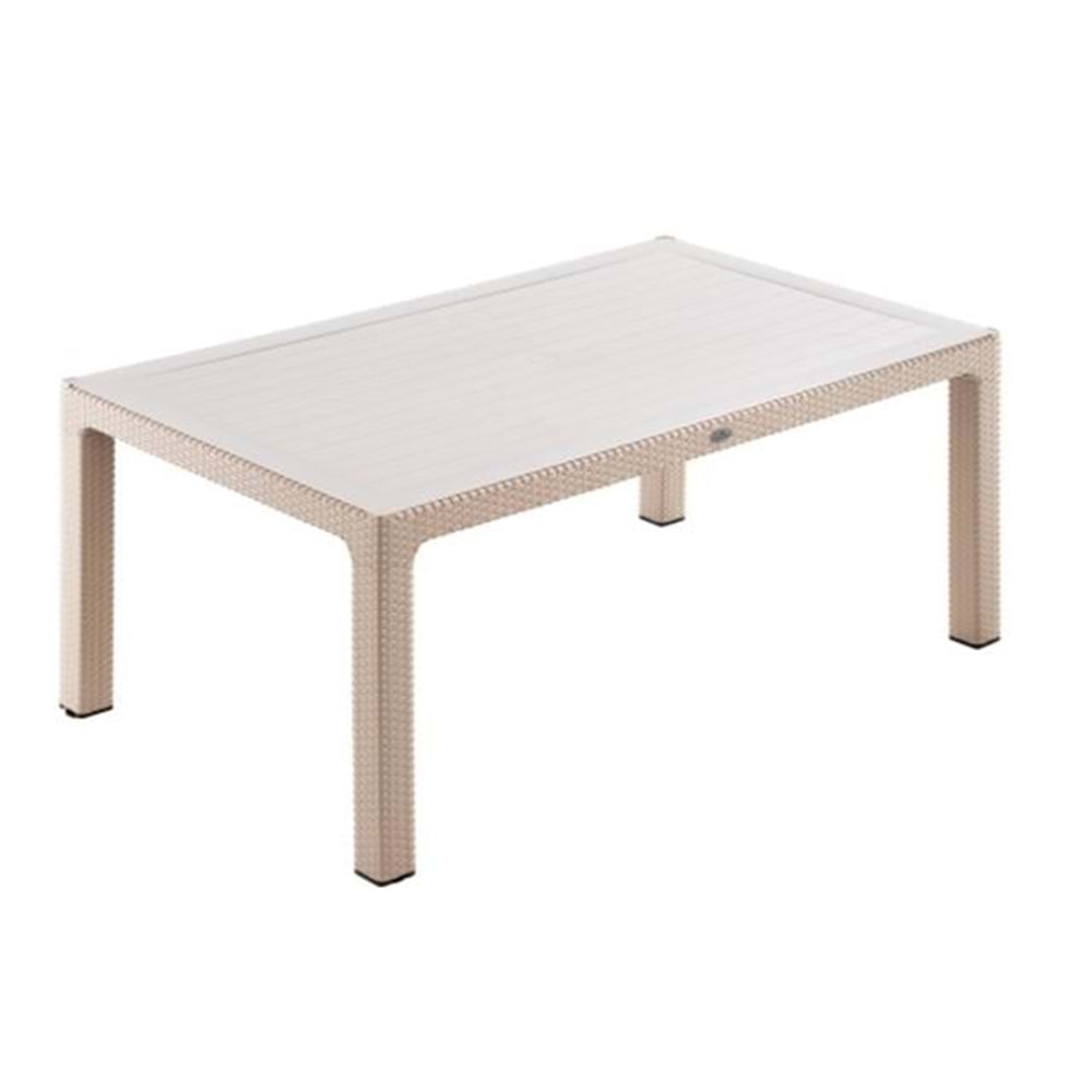 SAĞLAM 550 90X150 ELİT RATTAN MASA CAMSIZ ORJİNAL