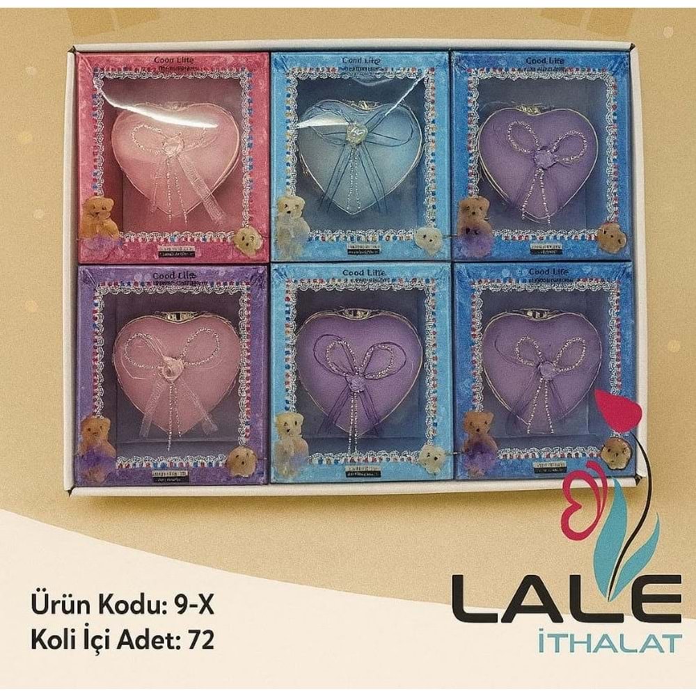 LALE İTHALAT 9X IŞIKLI KUTU SÜS *72*