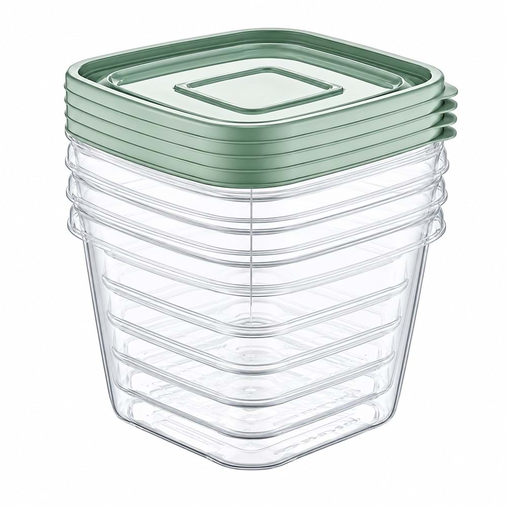 SOFTCHEF 00995 GLORIA KARE 4 LÜ SAKLAMA SET (4X1.9LT) *18*