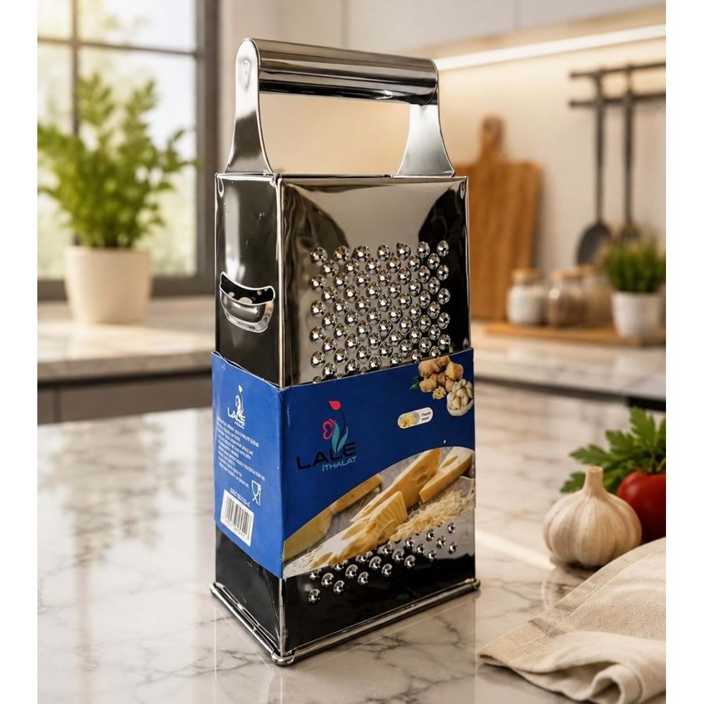 LALE İTHALAT 325G METAL DÖRTGEN RENDE *144*