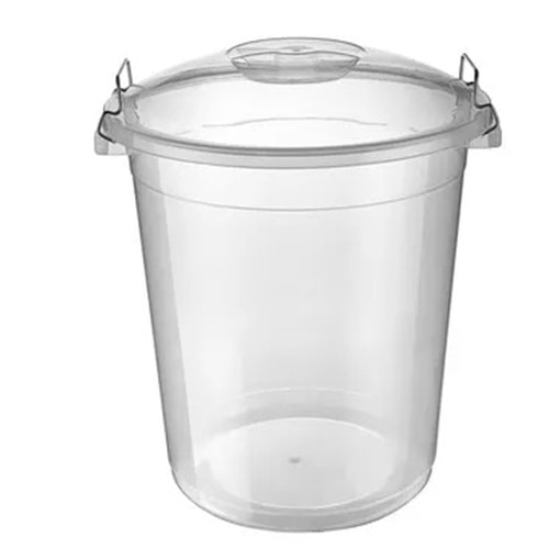 ASUDE ASD174 BAKLİYAT KOVASI ŞEFFAF 70 LT