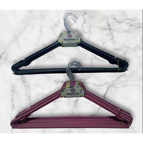 DEMİR 6 LI ELBİSE ASKISI *50*