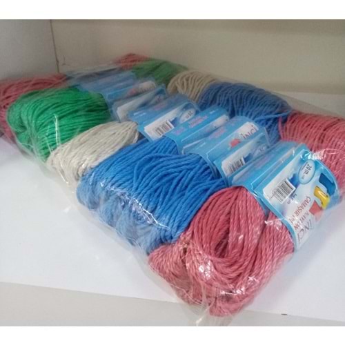 İNCİ 20 METRE NAYLON ÇAMAŞIR İPİ (PAKET) *10*