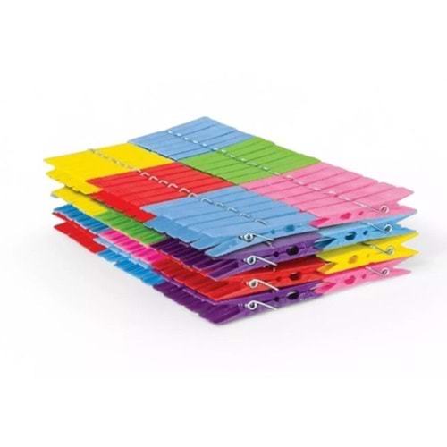 LALE PLASTİK L016 KARANFİL 144 LÜ MANDAL *24*