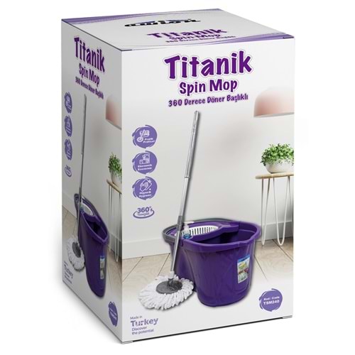 ÜÇTEM TSM240 AWİON TİTANİK SPİN SET