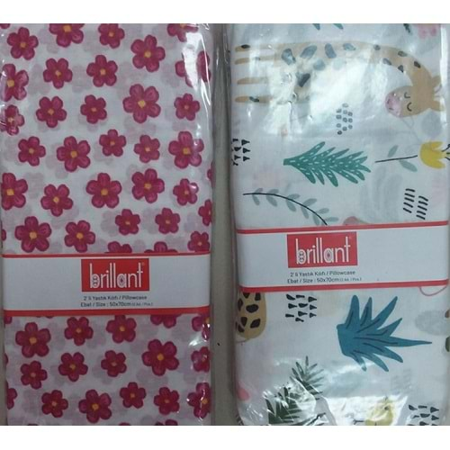 BRİLLANT 43120 İKİLİ YASTIK KILIFI 20X70 *78*