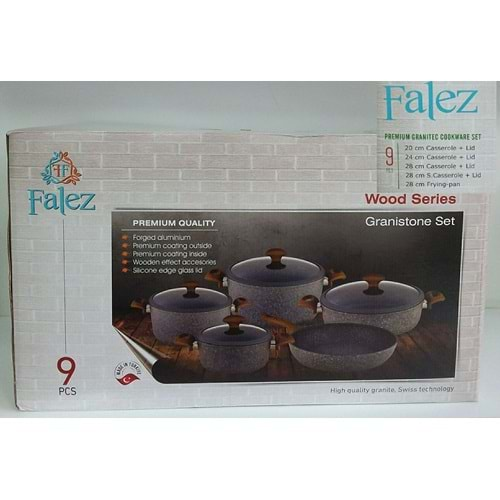 FALEZ ULTIMA BROWN 9 PARÇA SET