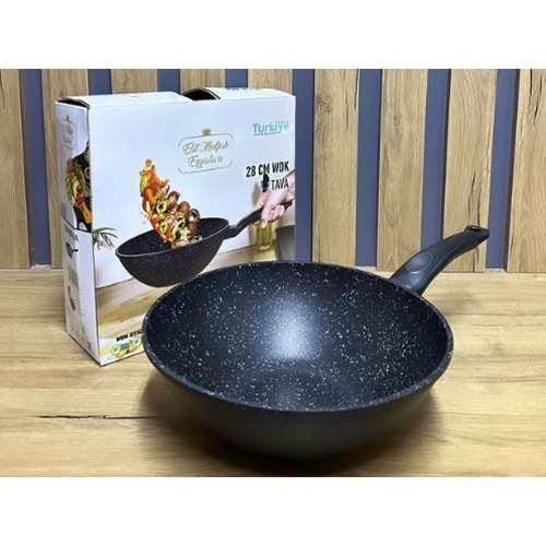 ELİT 28 CM DÖKÜM WOK TAVA