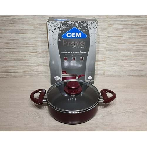 CEM PIRLANTA PREMİUM DERİN TENCERE 20 CM *6*