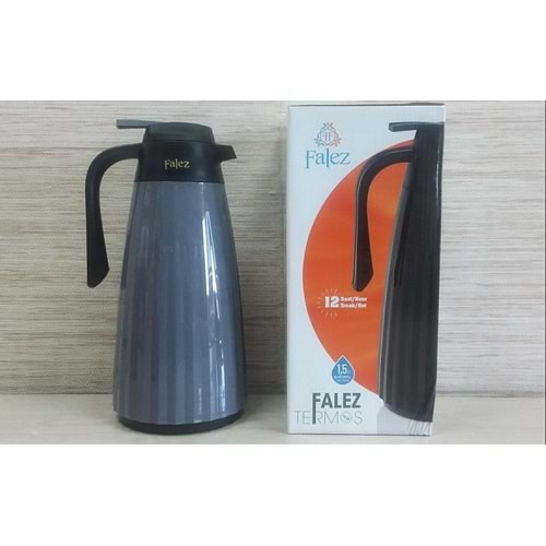 FALEZ TMS 1003 GRİ ÇAY TERMOSU 1.5 LT *12*